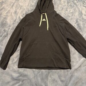 Adidas Men's Charcoal Hoodie Sweater